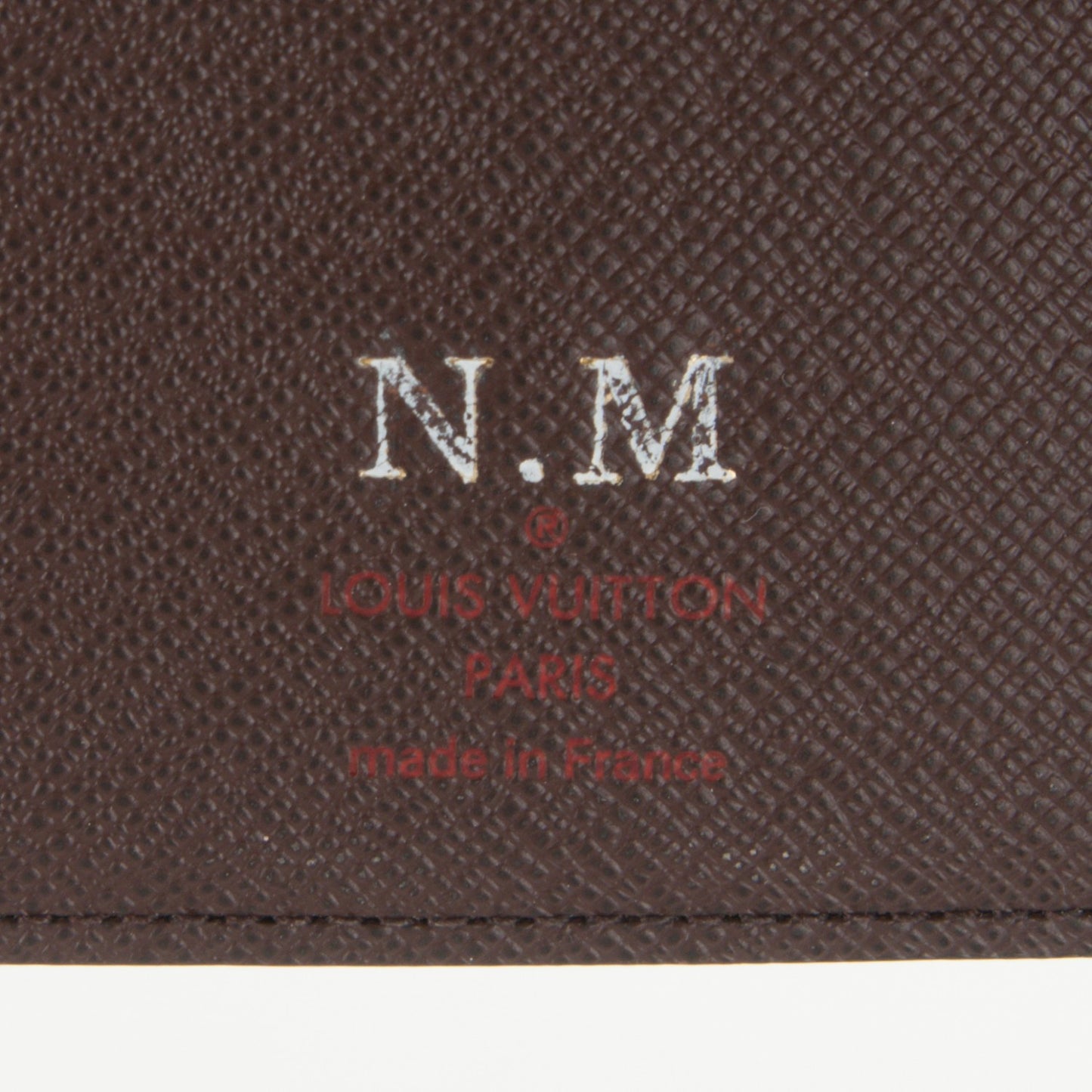 Damier Ebene Medium Ring Agenda Cover