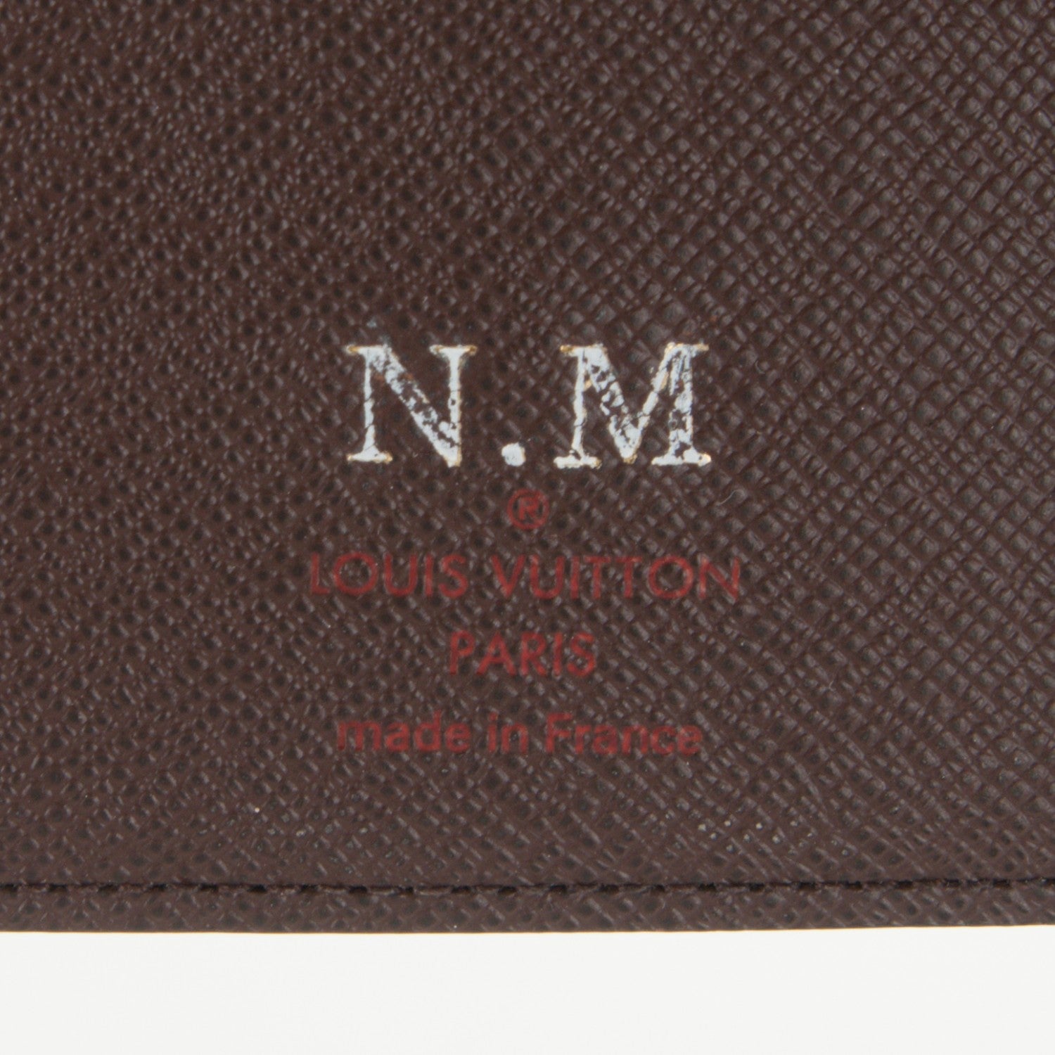 Louis Vuitton Damier Ebene Medium Ring Agenda Cover 6 of 7