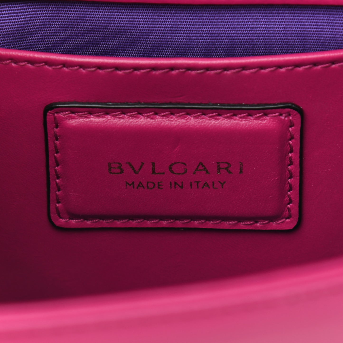 Calfskin Serpenti Forever Crossbody Bag Plum