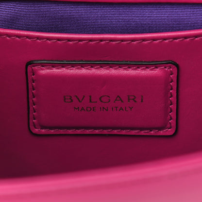 Bulgari Calfskin Serpenti Forever Crossbody Bag Plum 6 of 12