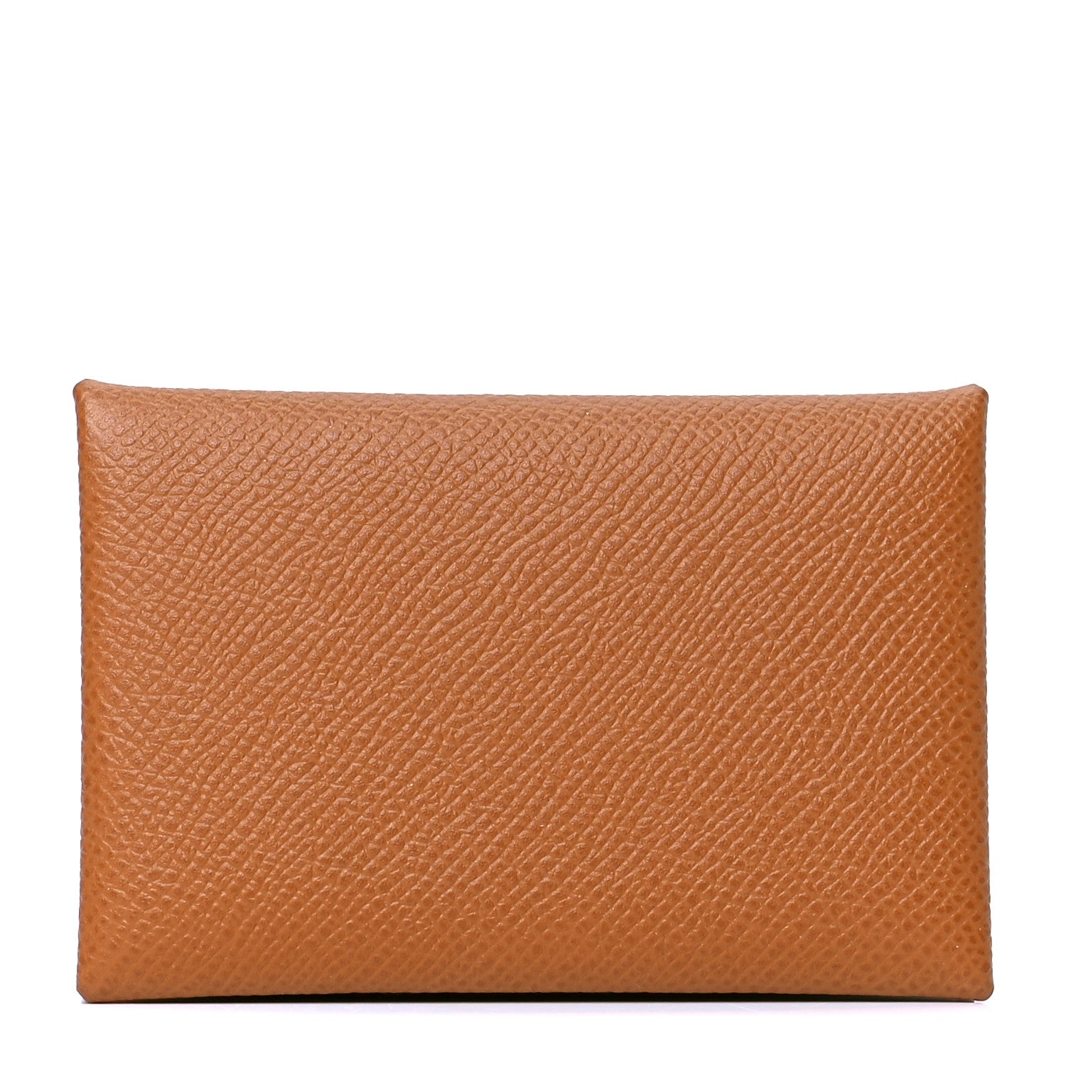 Hermes Epsom Calvi Card Case Gold 1 of 4