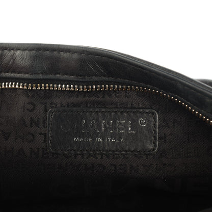 Chanel Lambskin Lax Pochette Black 5 of 7