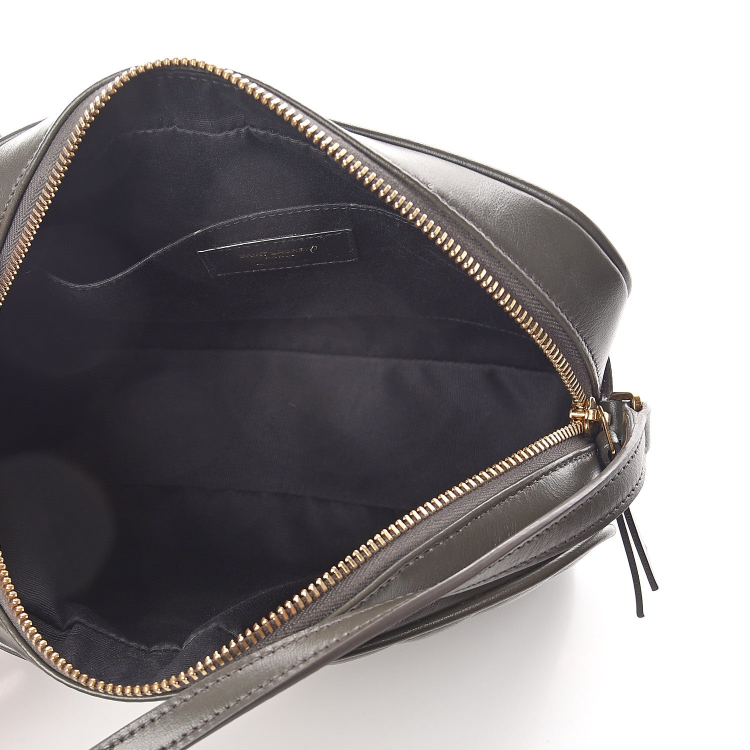 Saint Laurent Calfskin Matelasse Monogram Lou Camera Bag Pebble 5 of 7