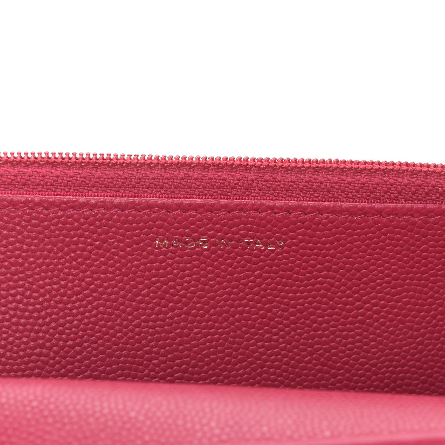Chanel Caviar Quilted Boy Wallet On Chain WOC Fuchsia 6 of 12