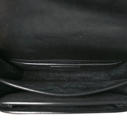 Saint Laurent Calfskin Medium Monogram Sunset Black 5 of 10