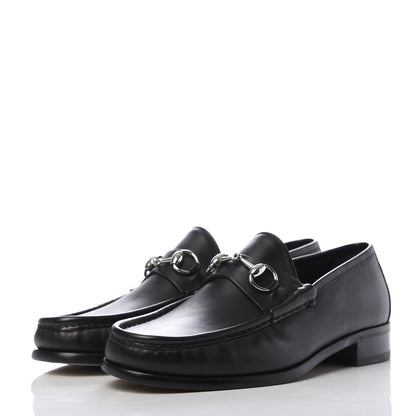 Gucci Calfskin Mens 1953 Horsebit Loafers 8.5 Black 3 of 11