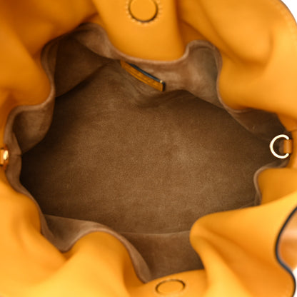 Loewe Nappa Medium Flamenco Knot Bag Mustard 6 of 9