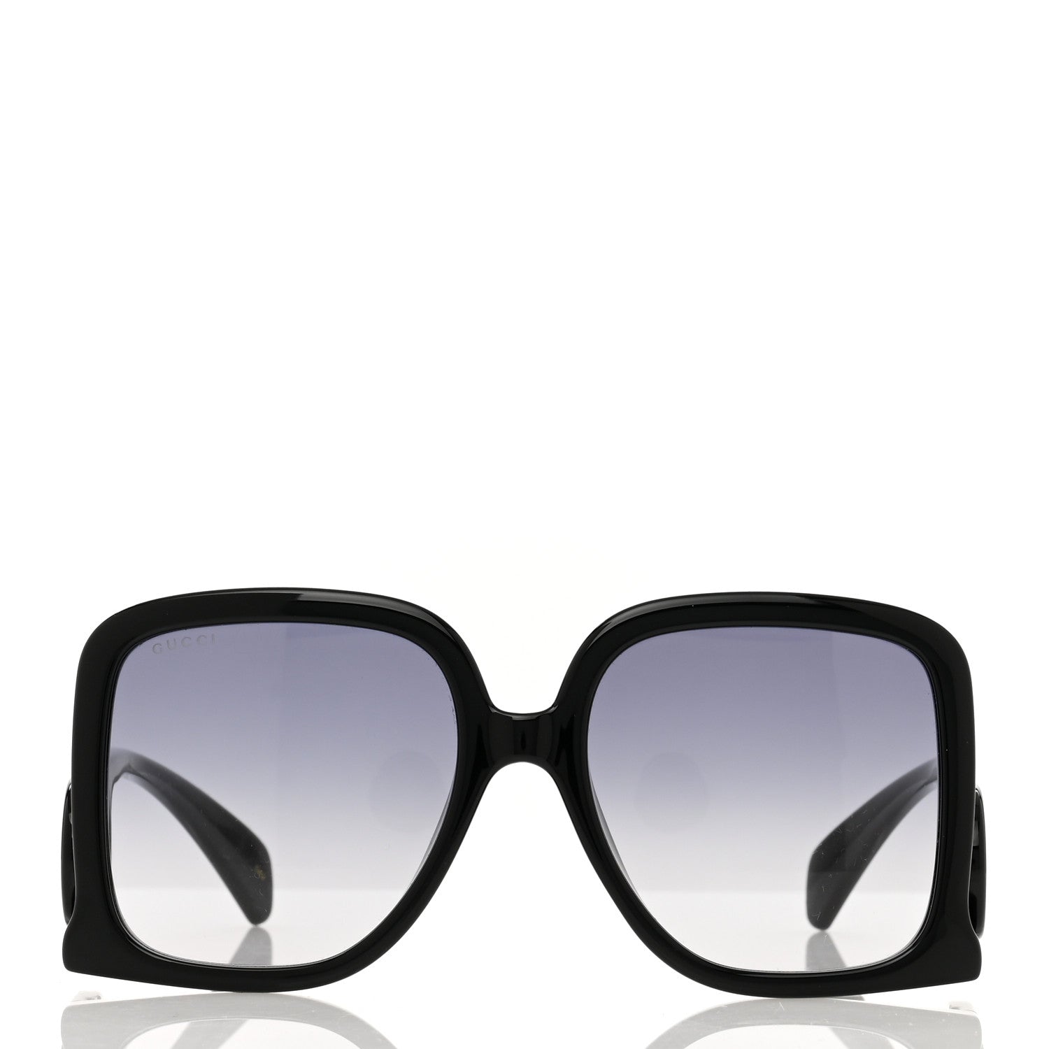 Gucci Acetate Rectangle Frame Sunglasses GG1326S Black 3 of 6