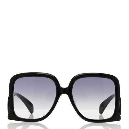 Gucci Acetate Rectangle Frame Sunglasses GG1326S Black 3 of 6