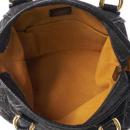 Louis Vuitton Denim Neo Cabby MM Black 5 of 8