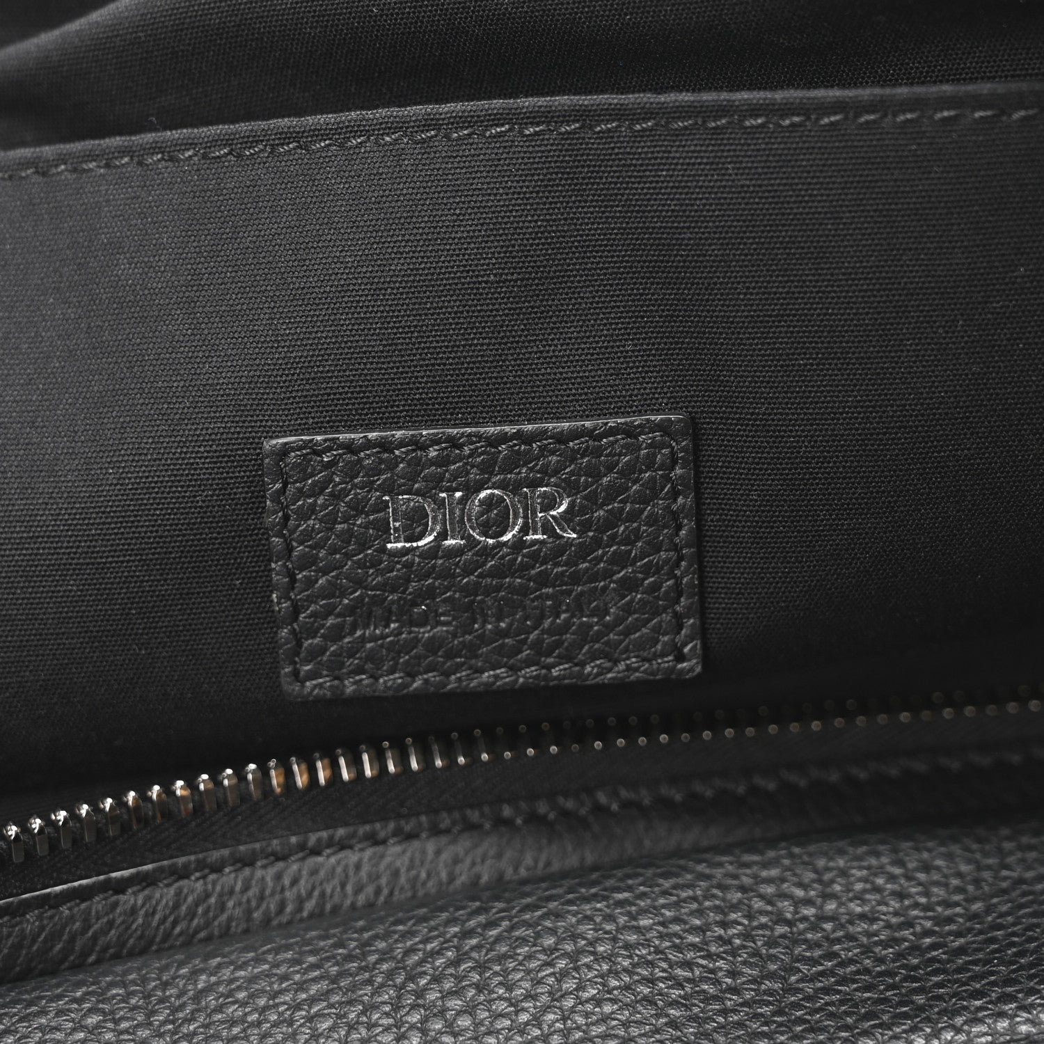Christian Dior Oblique Saddle Soft Bag Beige Black 7 of 10