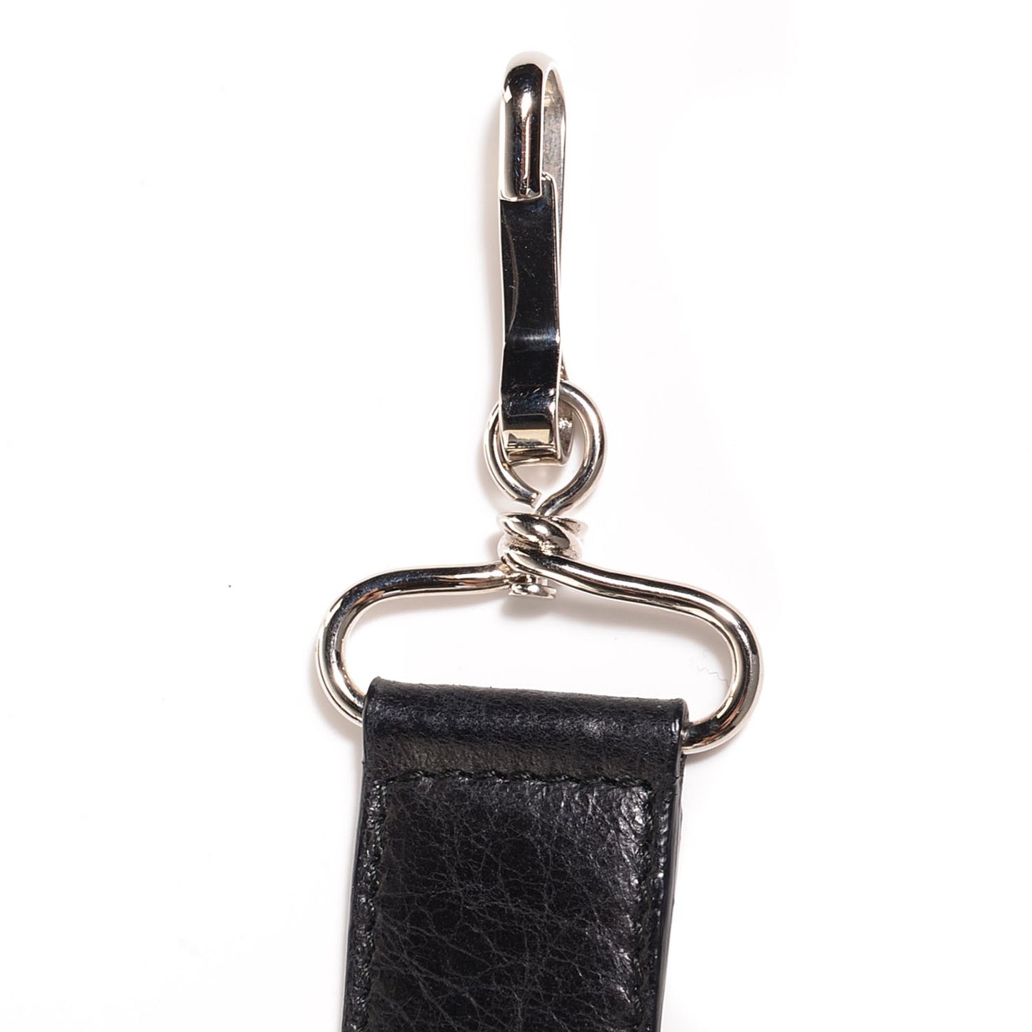 Agneau Giant 12 Silver Hardware Town Black