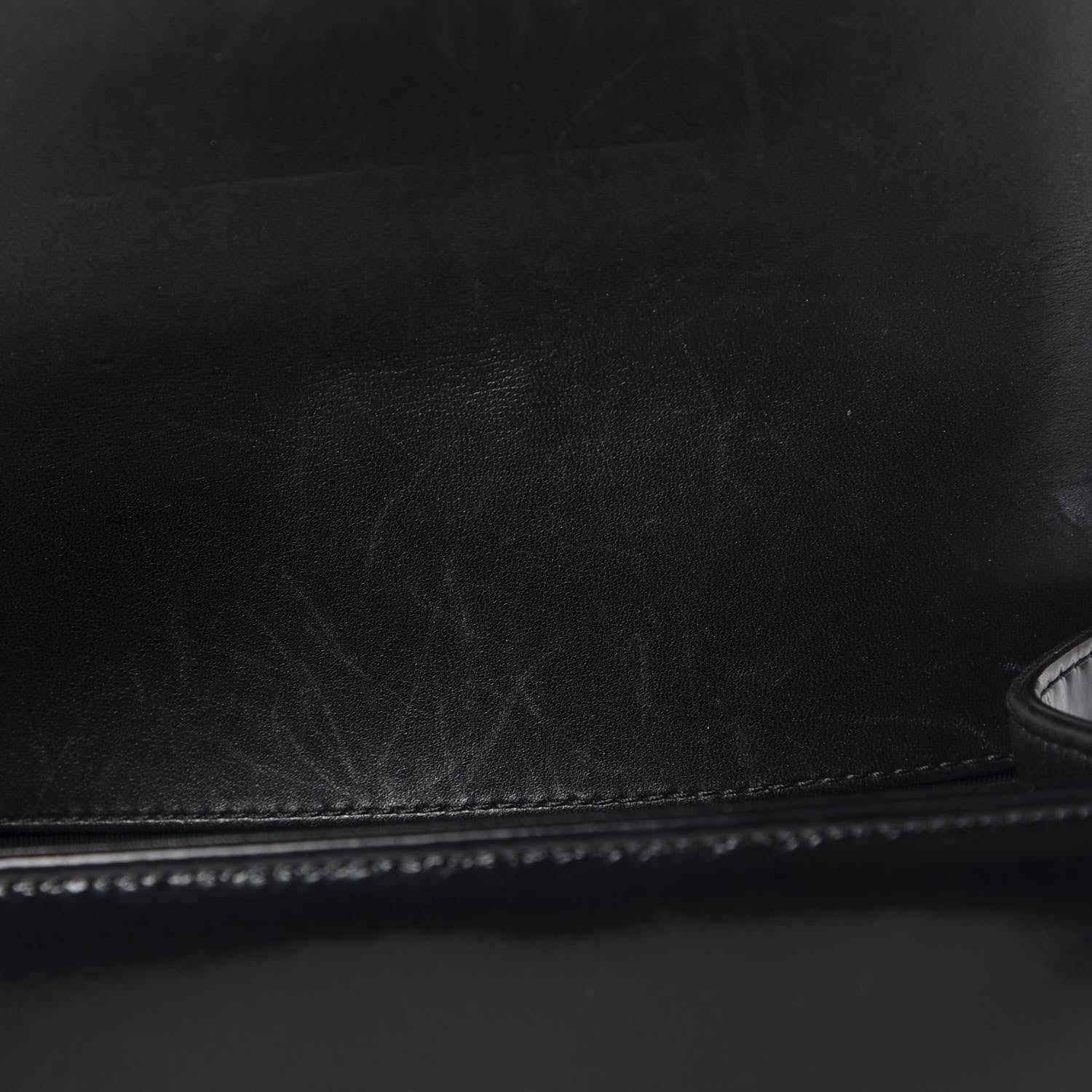 Chanel Iridescent Glazed Calfskin Quilted Small Boy Flap Black 9 of 13