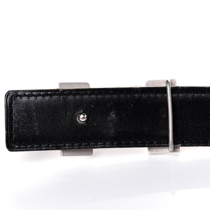 Hermes Box Togo 24mm Mini Constance H Belt 80 Black Gold 10 of 15
