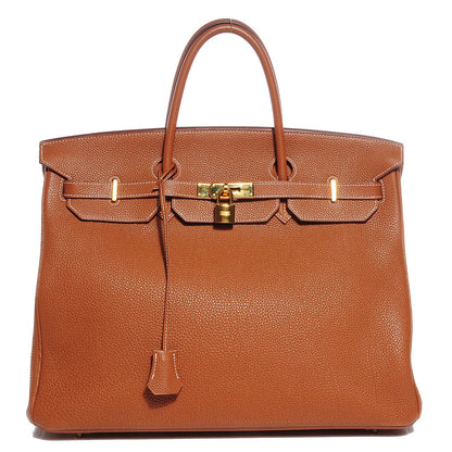 Hermes Togo Birkin 40 Gold 1 of 21