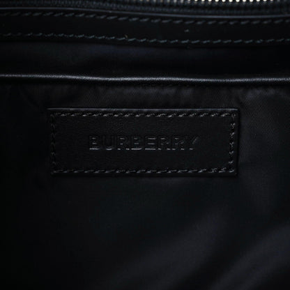 Burberry Nylon Logo Print Medium Rucksack Backpack Ink Blue 6 of 8