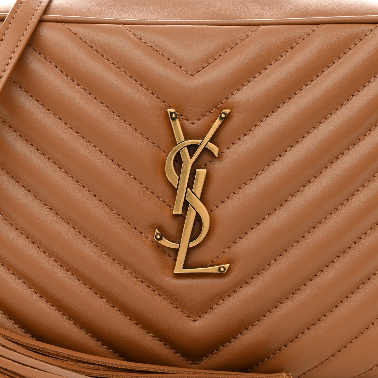 Calfskin Matelasse Monogram Lou Camera Bag Cinnamon
