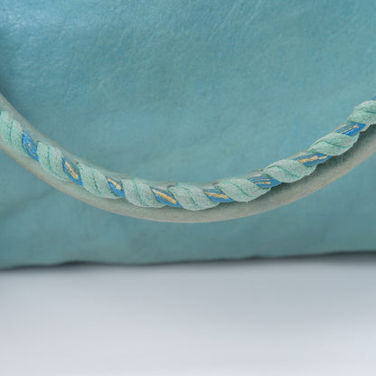 Balenciaga Agneau Giant 21 Silver Hardware City Turquoise 14 of 23