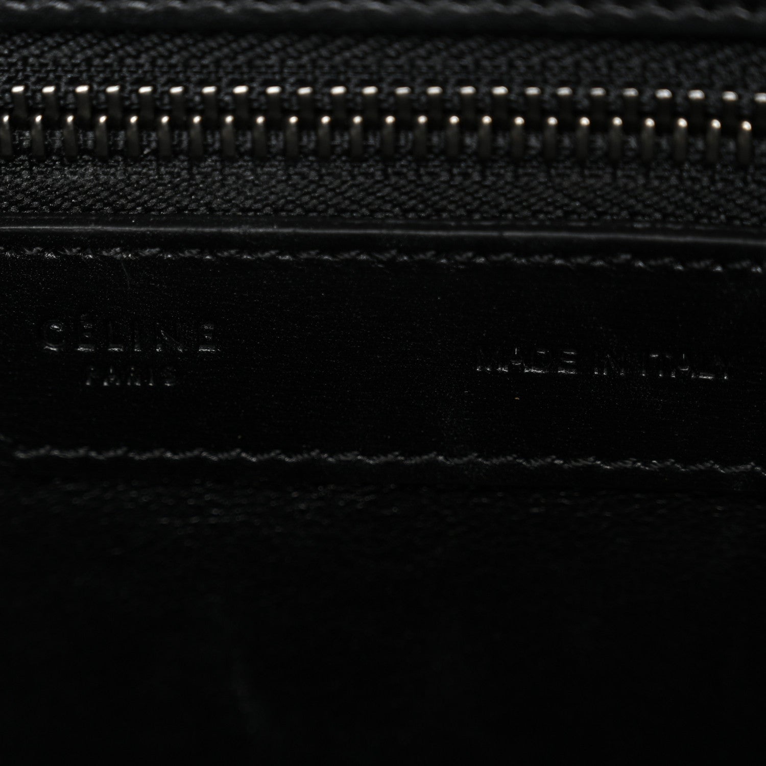 Celine Textile Smooth Calfskin Micro Bi-Color Luggage Natural 6 of 11