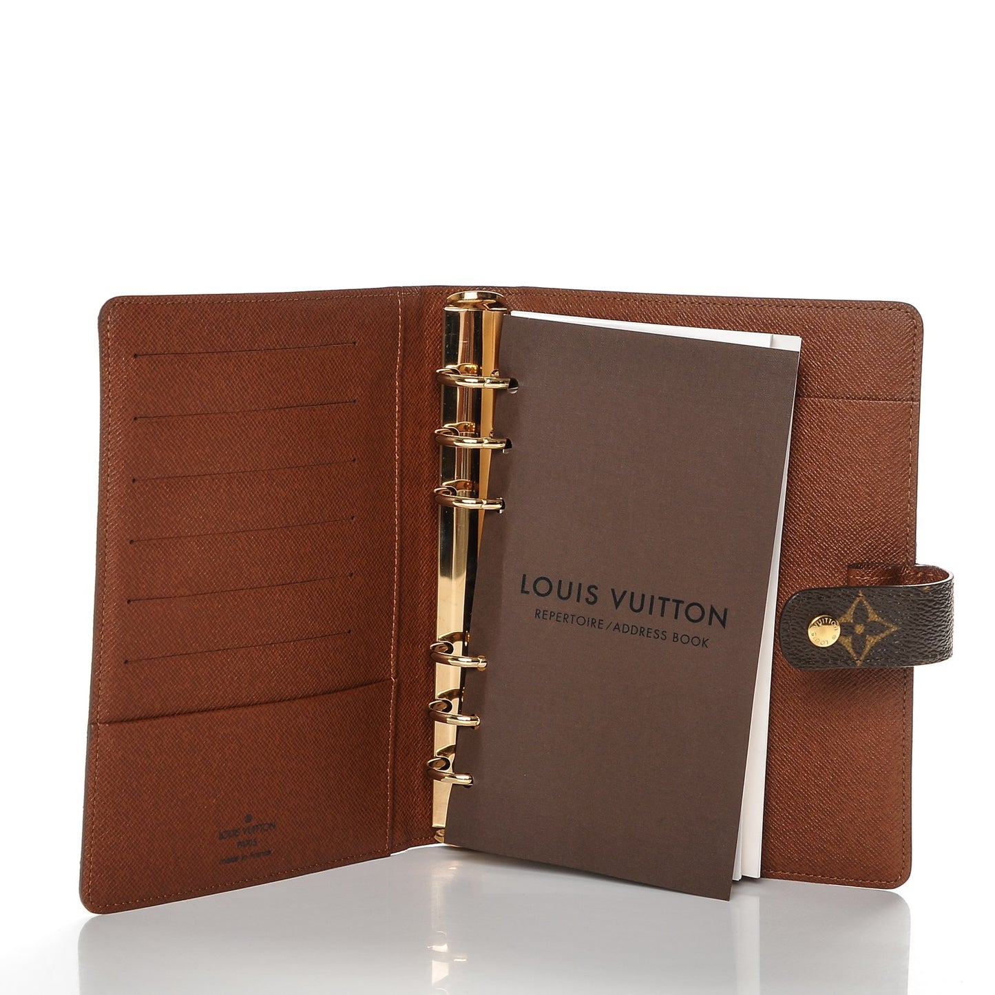 Monogram Medium Ring Agenda Cover