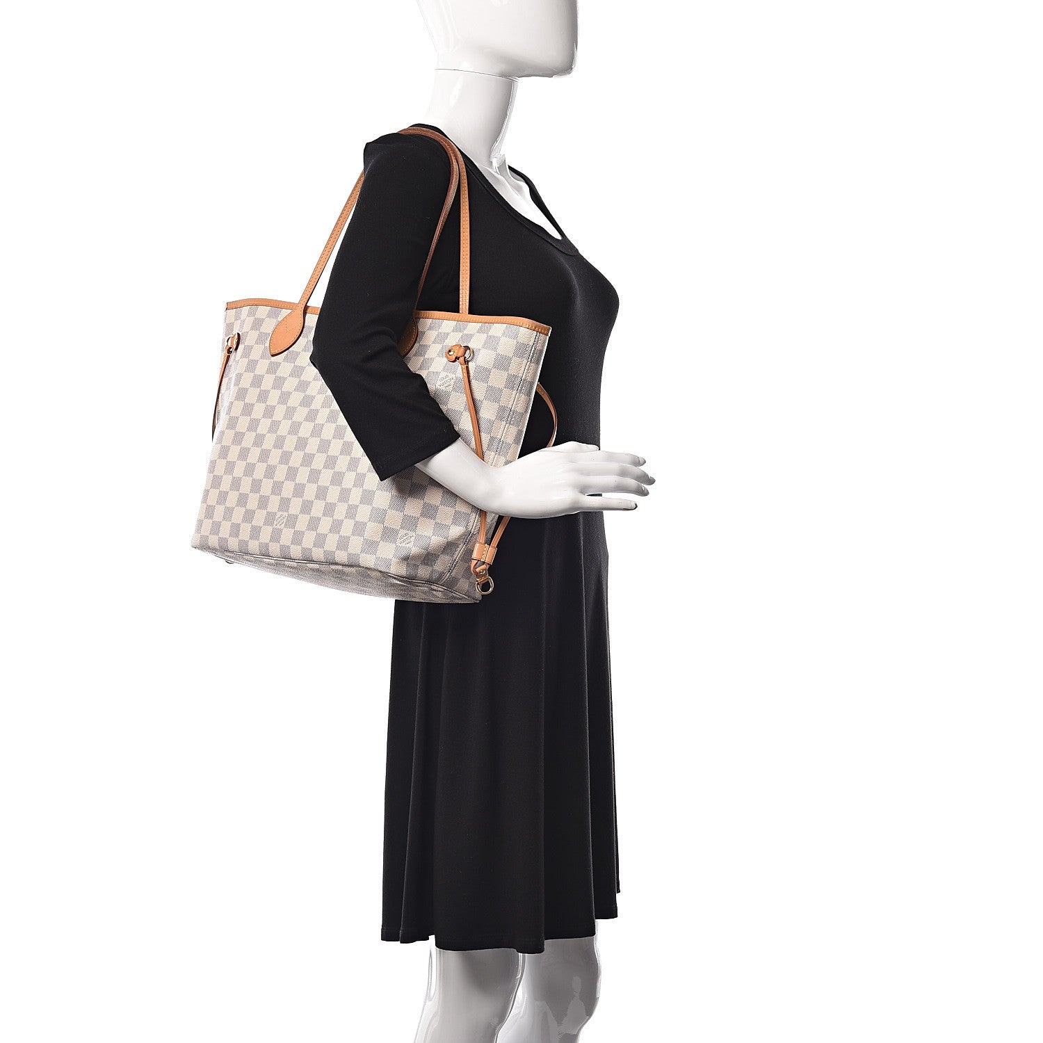 Louis Vuitton Damier Azur Neo Neverfull MM 2 of 20