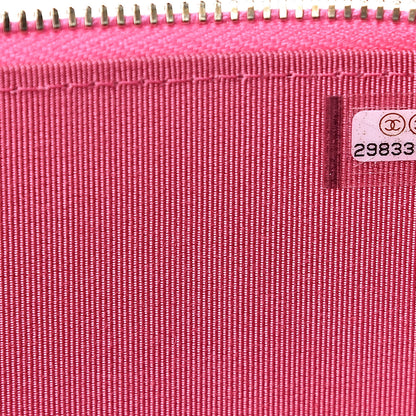 Chanel Caviar Quilted Small Vanity Case With Chain Pink 6 of 9