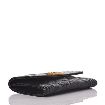 Chanel Caviar Quilted Boy Flap Card Holder Black 4 of 8