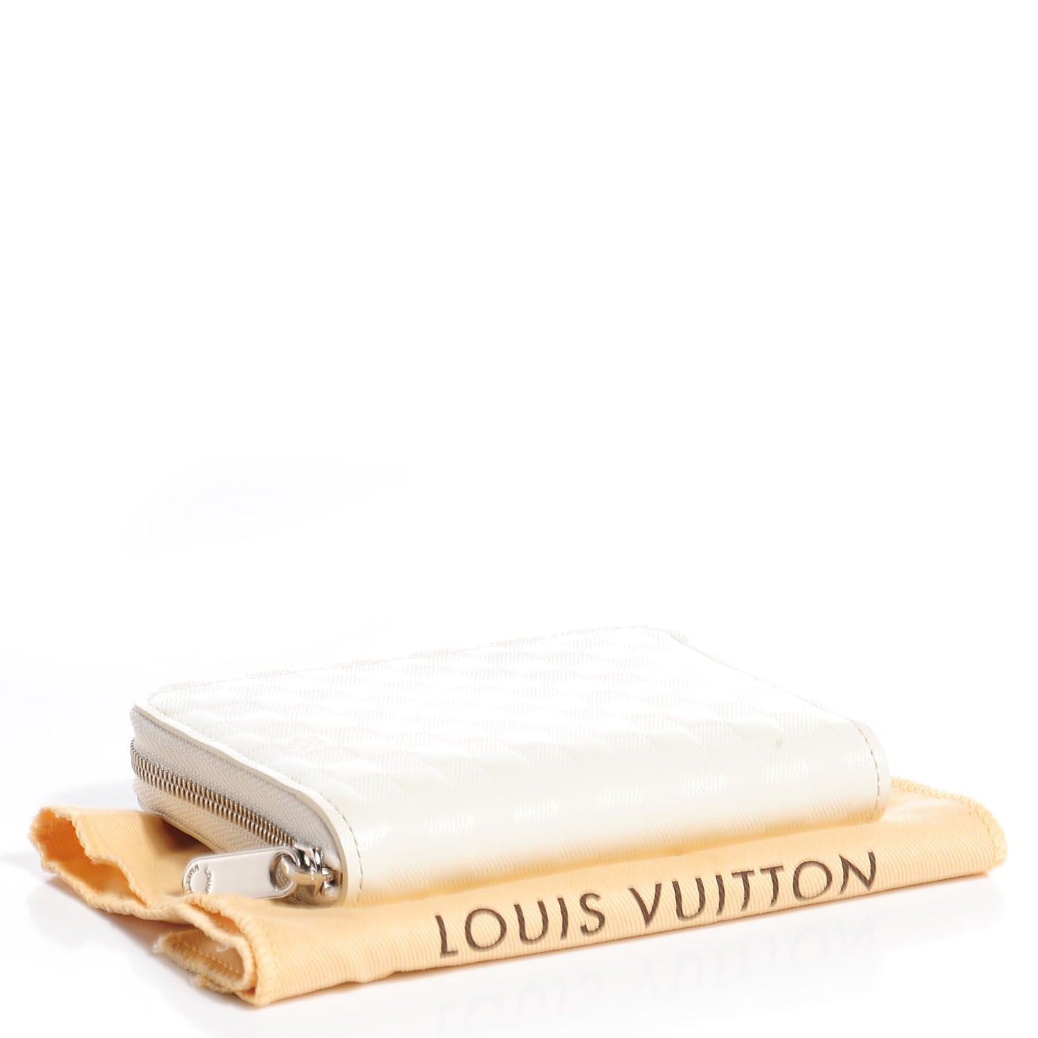 Louis Vuitton Damier Facette Zippy Coin Purse Creme 4 of 7