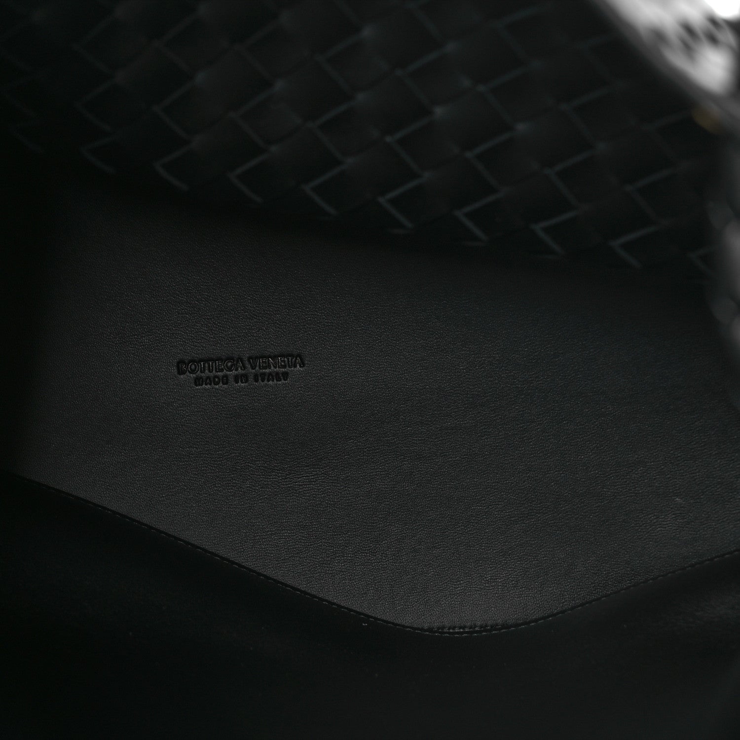 Bottega Veneta Nappa Intrecciato Large Andiamo Shoulder Bag Black 6 of 12