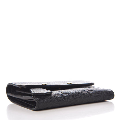 Louis Vuitton Empreinte Pont-Neuf Compact Wallet Black 4 of 6