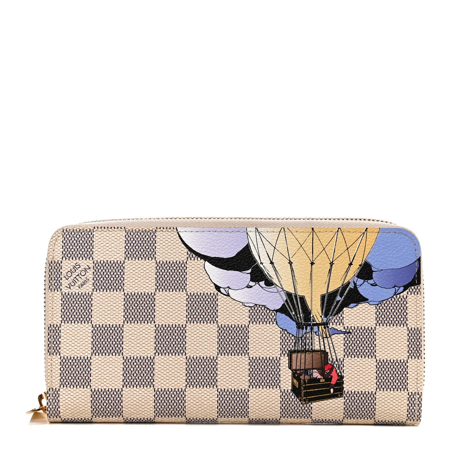 Damier Azur Illustre Zippy Wallet
