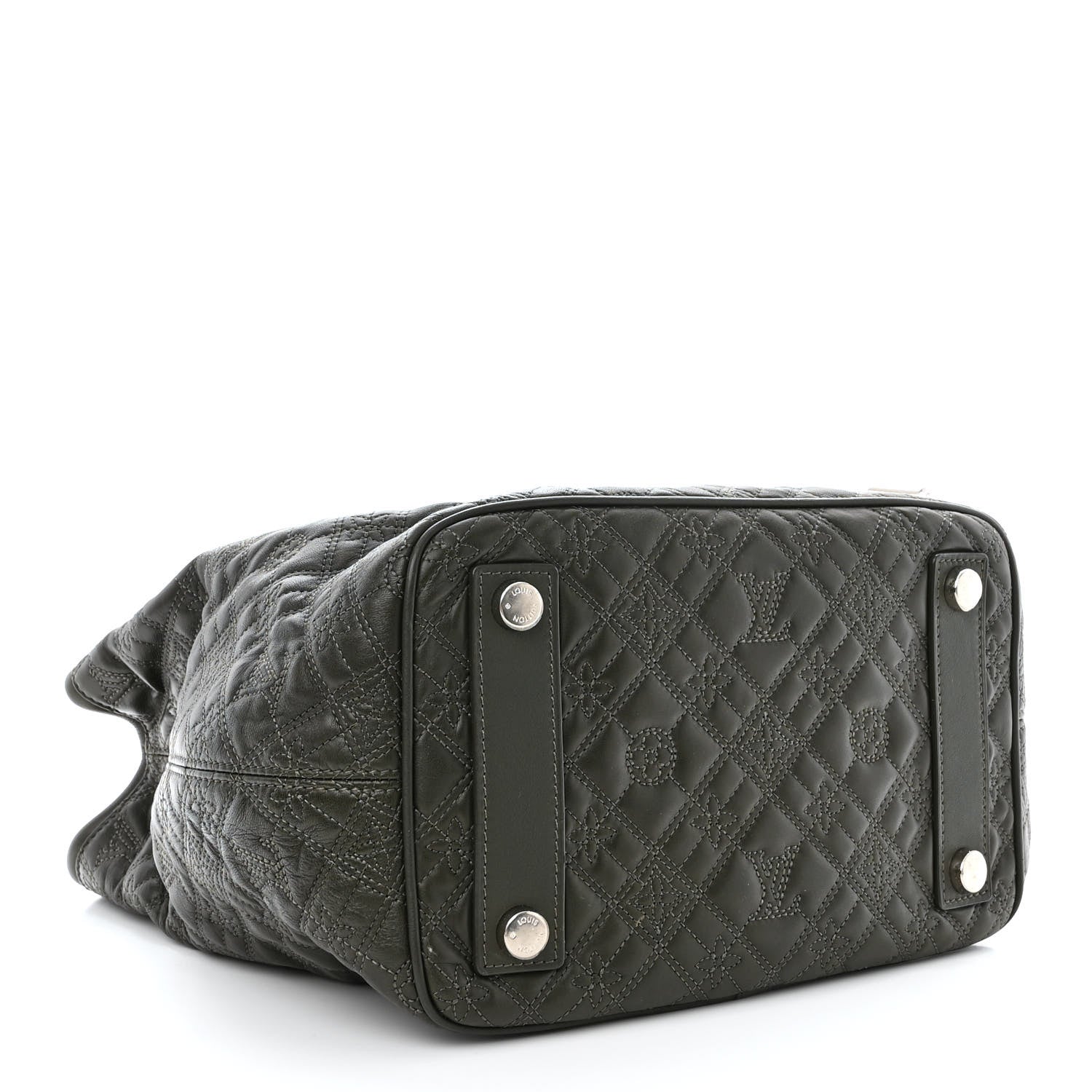 Louis Vuitton Monogram Lambskin Antheia Lilia PM Vert Bronze 4 of 12