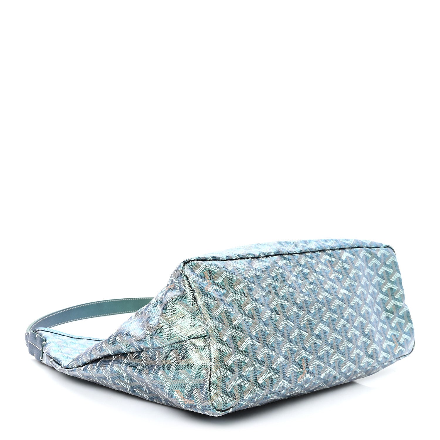 Goyard Iridescent Goyardine Boheme Hobo Pearly Green 5 of 11