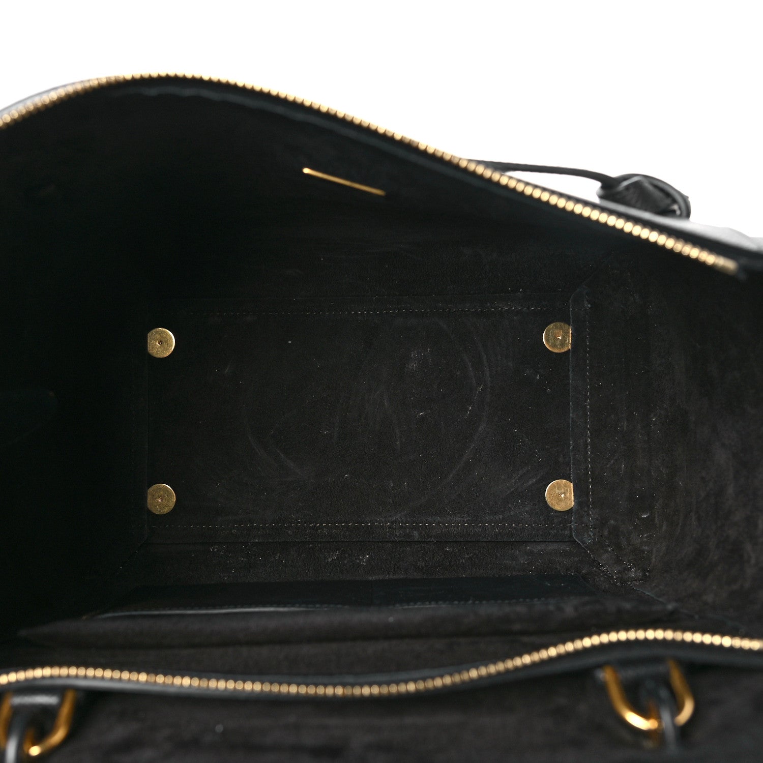 Celine Grained Calfskin Mini Belt Bag Black 5 of 11