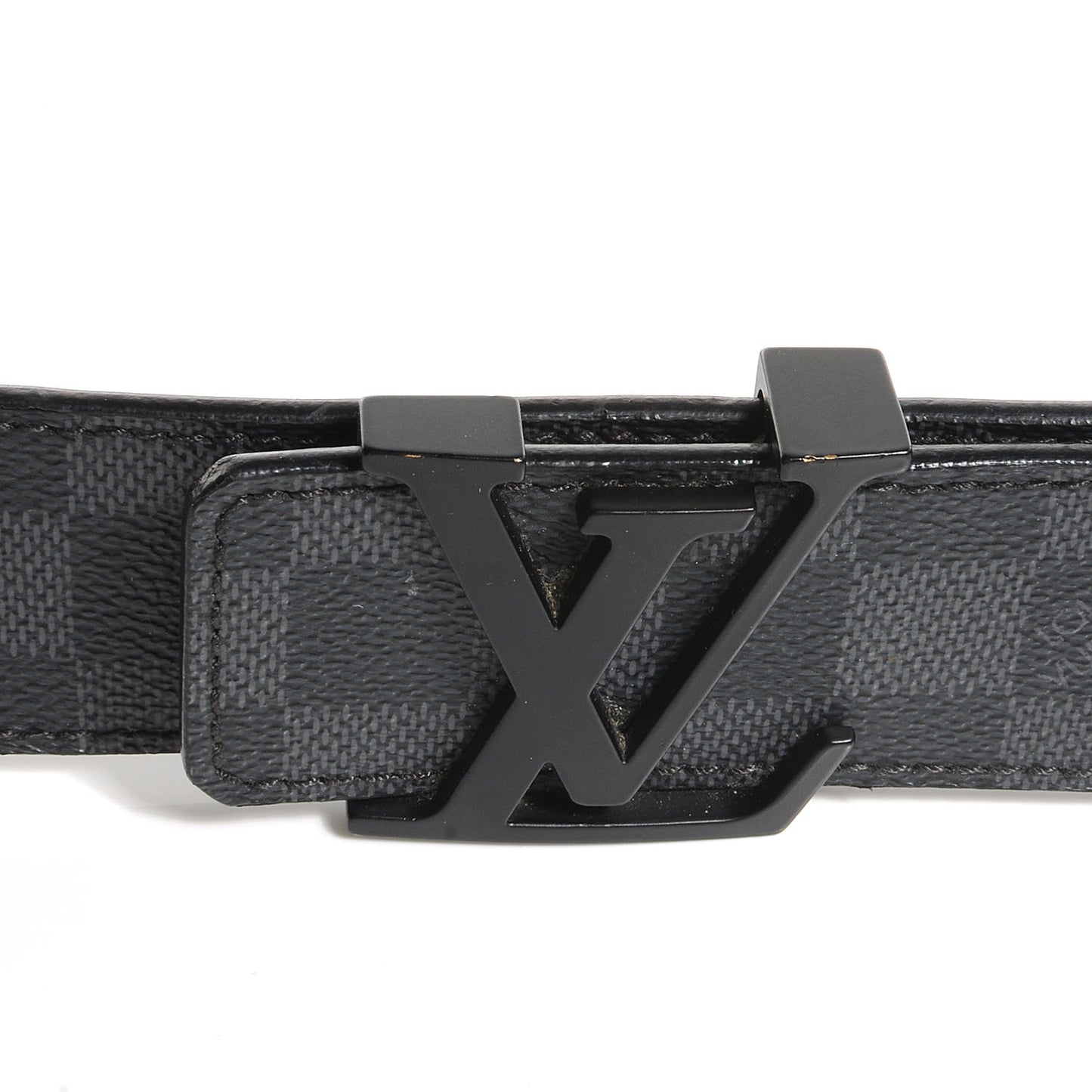 Damier Graphite LV Initiales Belt 100 40