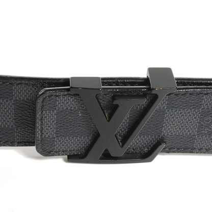 Louis Vuitton Damier Graphite LV Initiales Belt 100 40 3 of 6