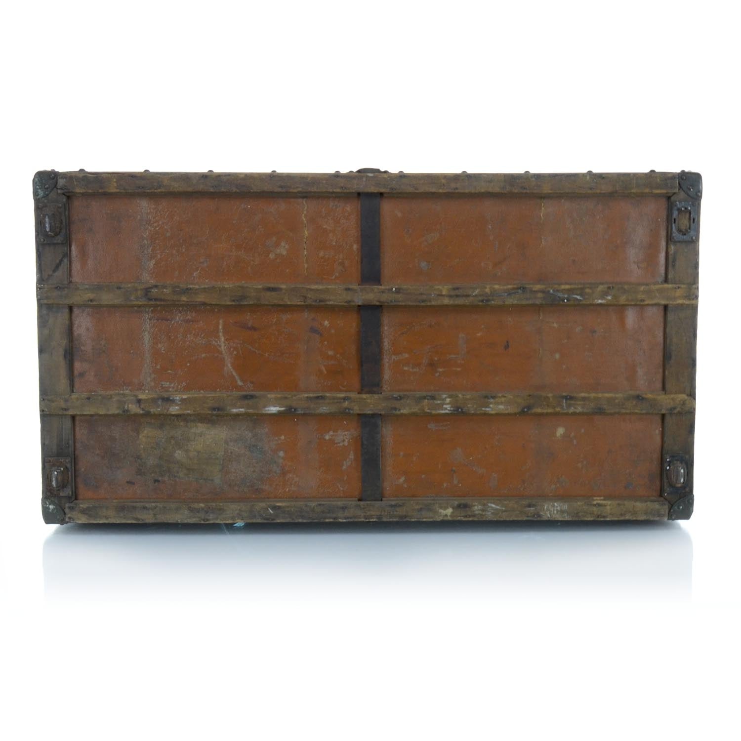 Louis Vuitton Malle Cabine Antique Steamer Trunk 5 of 15
