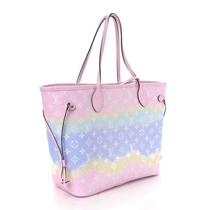 Louis Vuitton Monogram Escale Neverfull MM Pastel 4 of 10