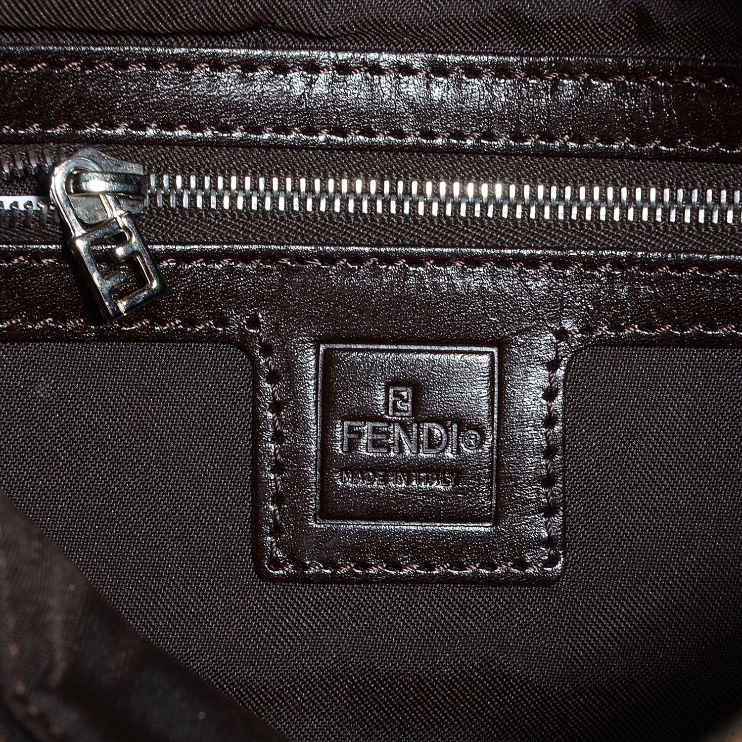 Fendi Zucca Mama Baguette Tobacco 7 of 10