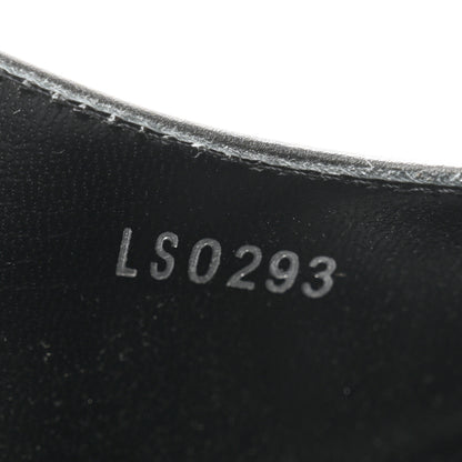 Louis Vuitton Calfskin Sparkle Slingback Pumps 39 Black 8 of 11
