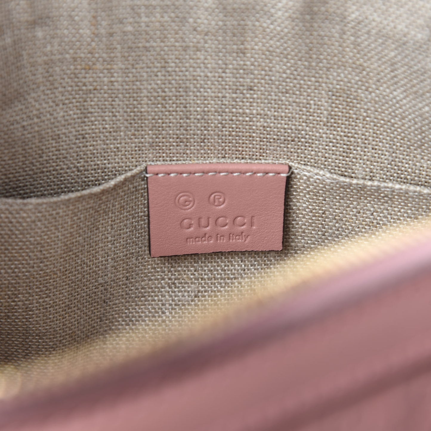Microguccissima Mini Dome Bag Soft Pink