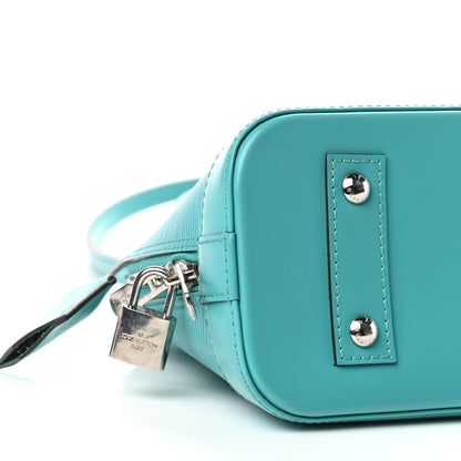 Louis Vuitton Epi Alma BB Turquoise 6 of 9