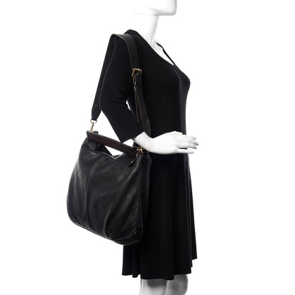 Louis Vuitton Mahina Selene MM Black 2 of 12