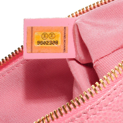 Chanel Caviar Quilted Shoulder Bag Pink 6 of 7