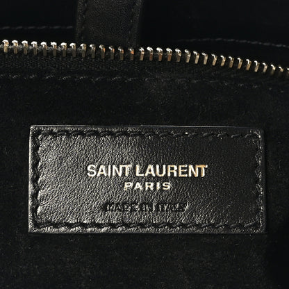 Saint Laurent Smooth Calfskin Le 5 A 7 Hobo Black 6 of 9