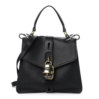 Chloe Grained Calfskin Medium Aby Day Shoulder Bag Black 1 of 10
