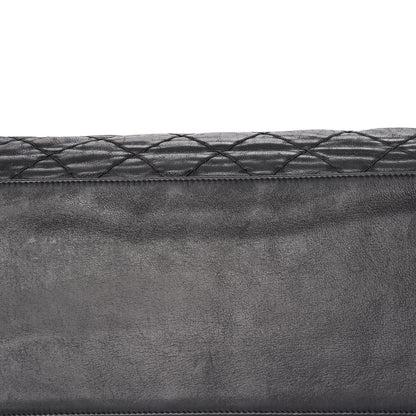Chanel Iridescent Calfskin Large Just Mademoiselle Bowling Bag Black 14 of 15
