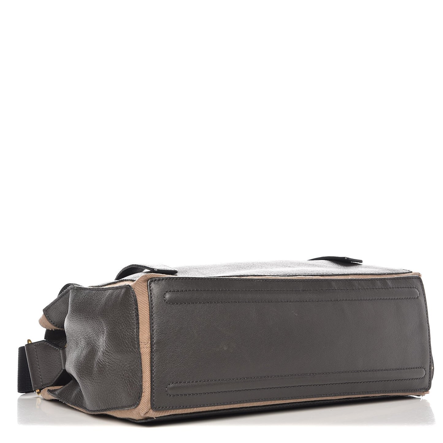 Calfskin Muse Two Messenger Grey