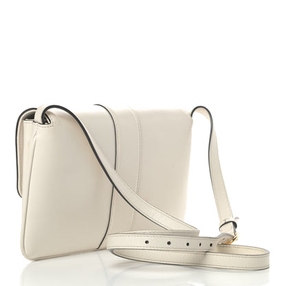 Gucci Calfskin Small Arli Flap Shoulder Bag Mystic White 2 of 8