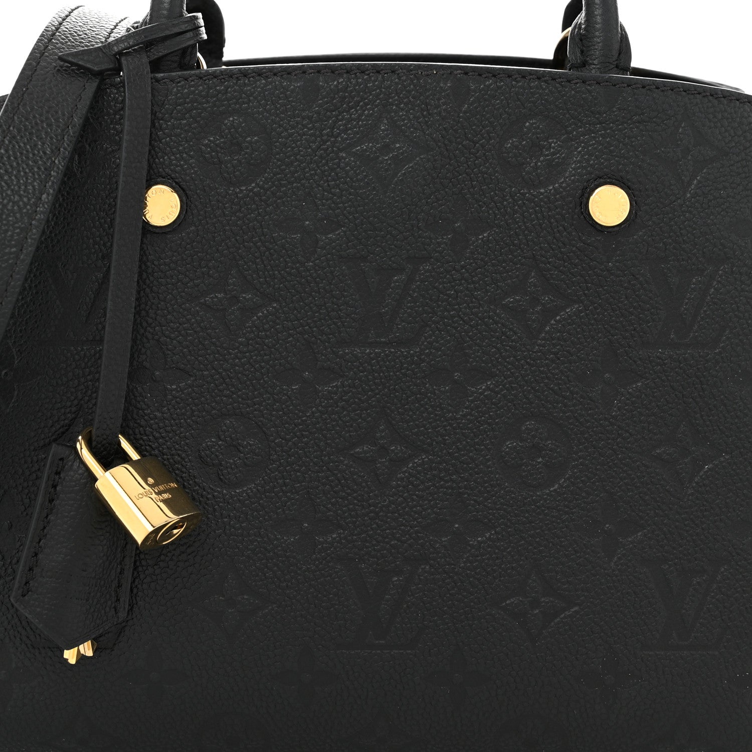 Louis Vuitton Empreinte Montaigne BB Black 9 of 11
